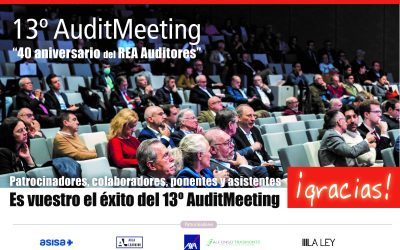 Nuestra participación en el 13º AuditMeeting REA-CGEE